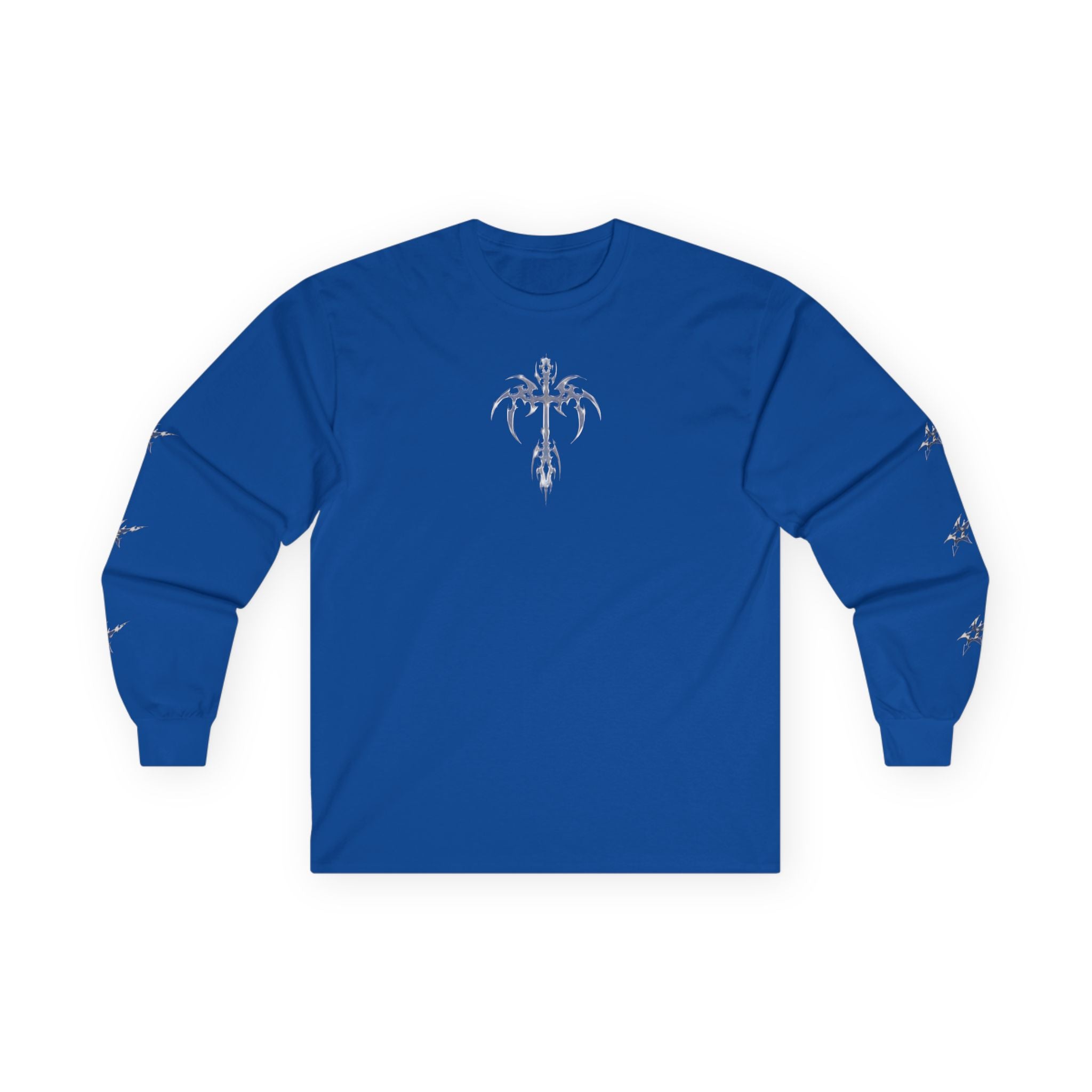 Cross with Stars Long Sleeve 100% cotton