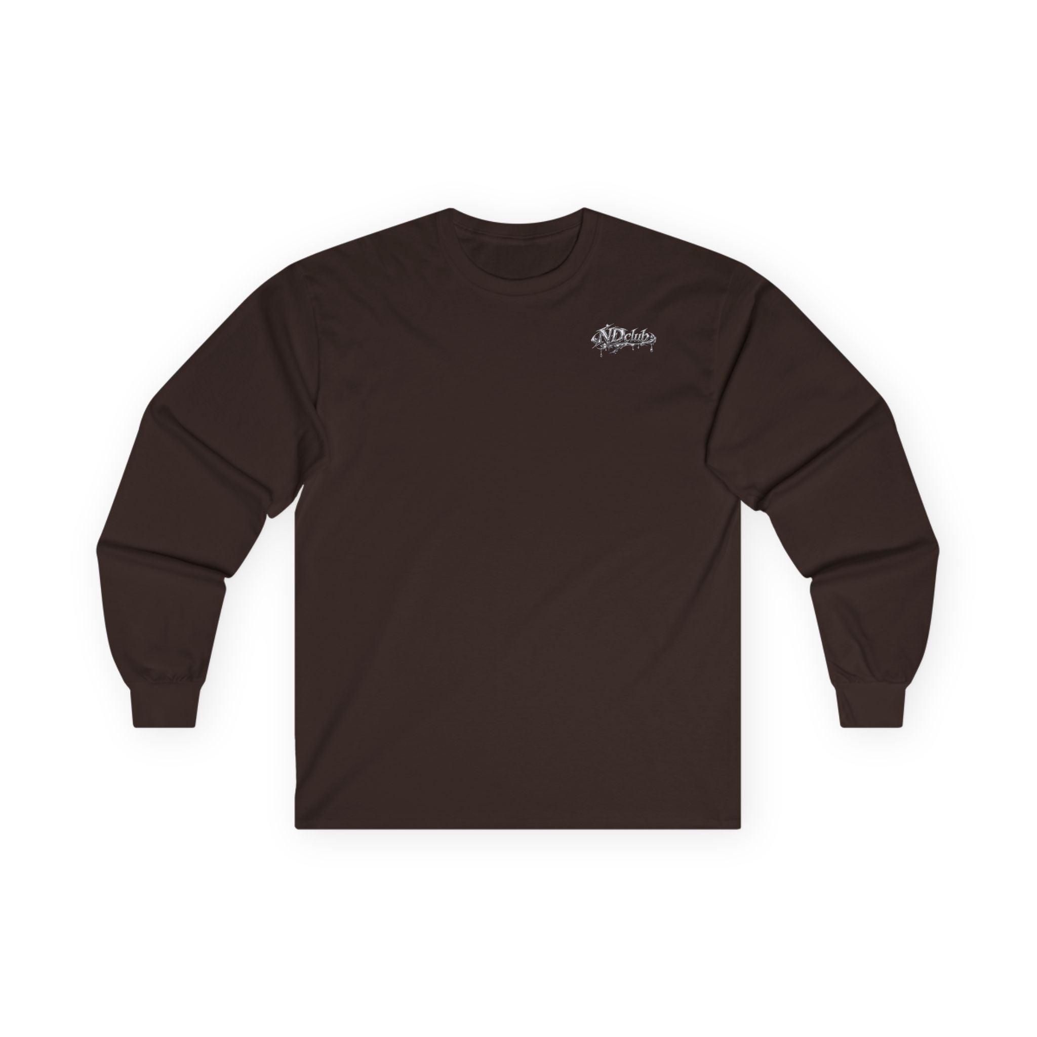 NDclub Long Sleeve Tee 100% cotton