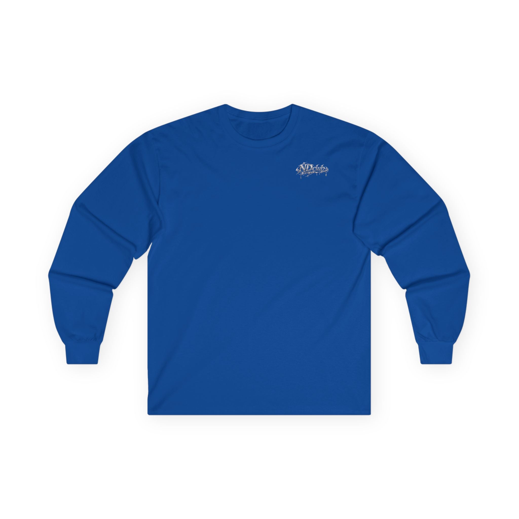 NDclub Long Sleeve Tee 100% cotton