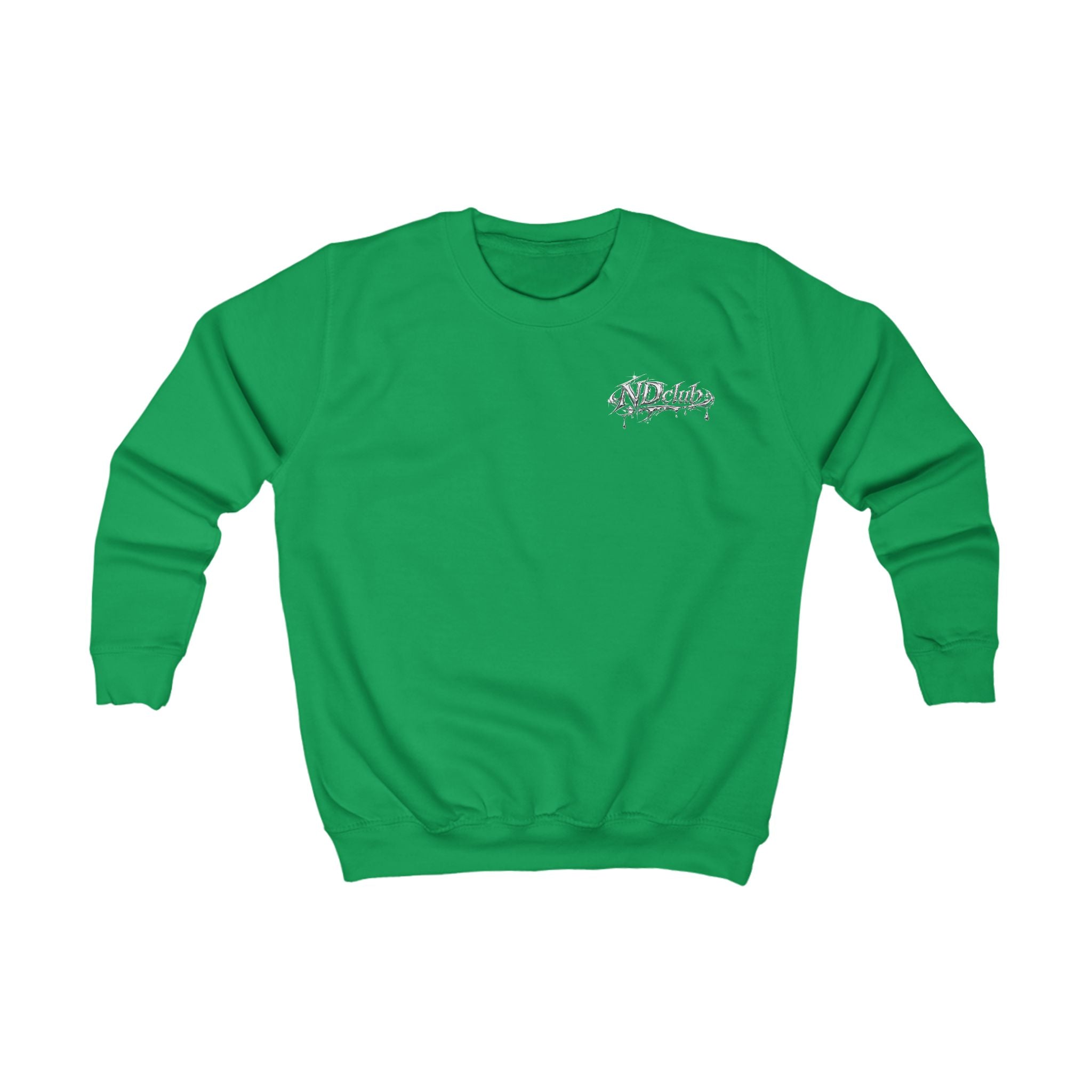 Kids White NDclub Sweatshirt