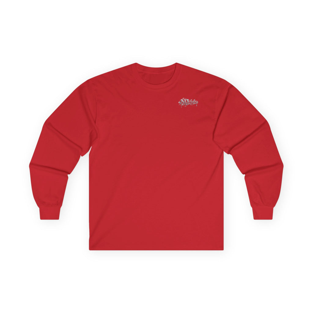 NDclub Long Sleeve Tee 100% cotton