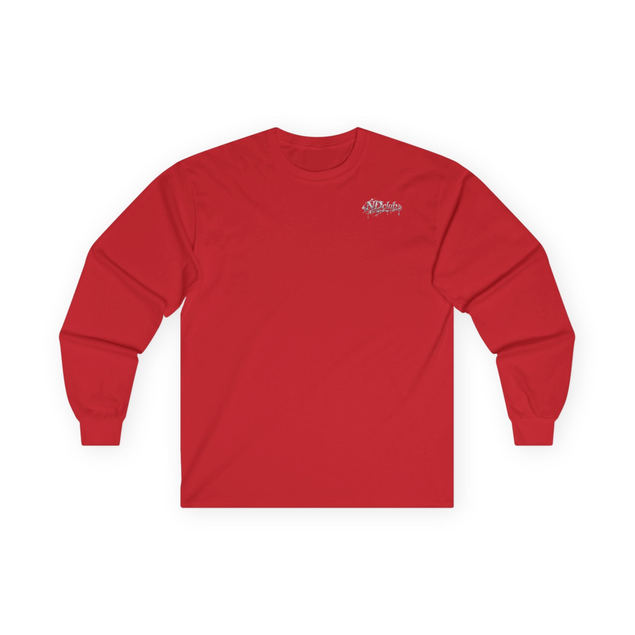 NDclub Long Sleeve Tee 100% cotton