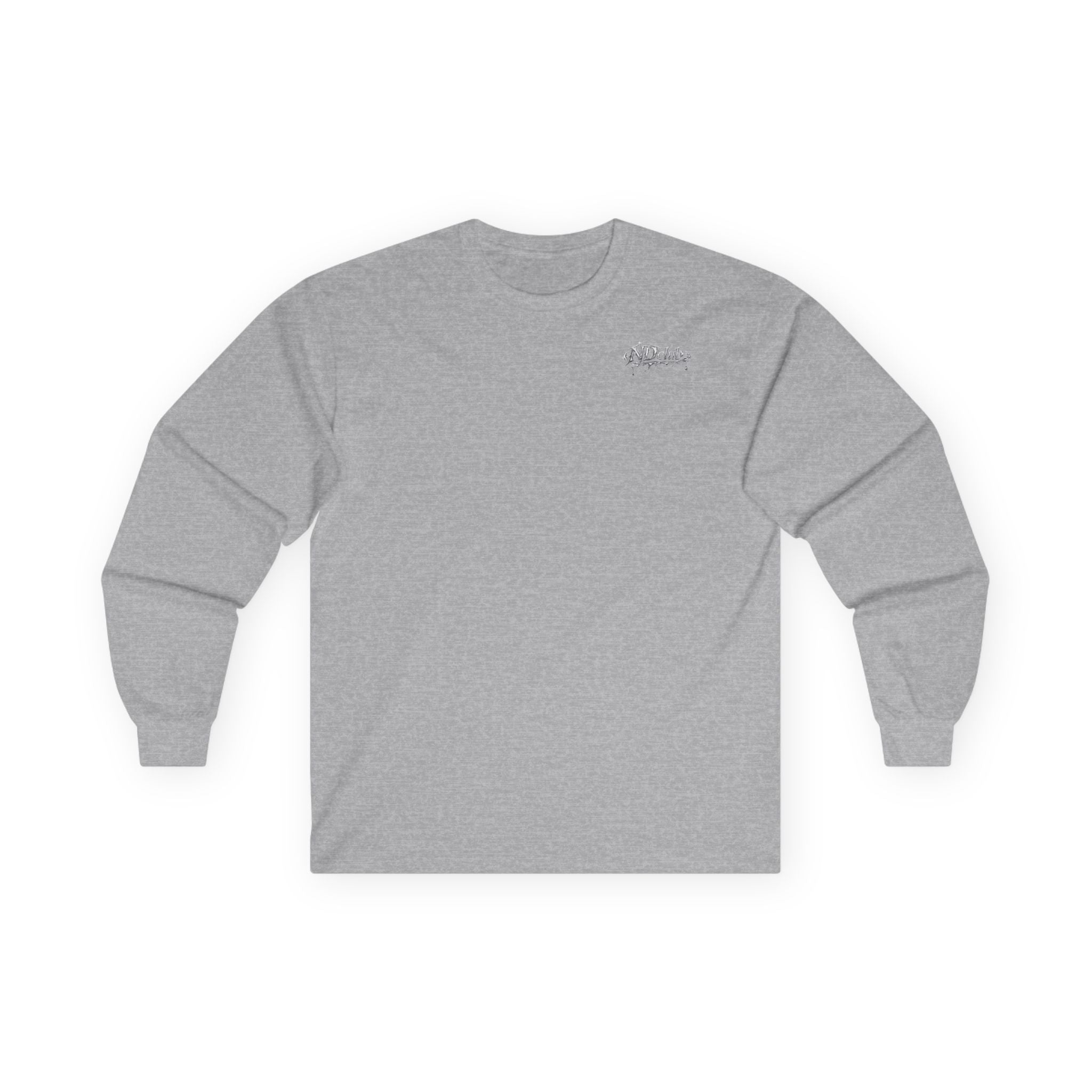 NDclub Long Sleeve Tee 100% cotton