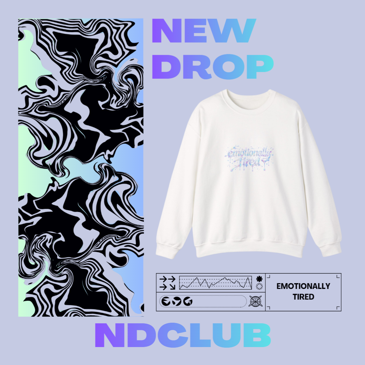 Emotionally Tired Crewneck