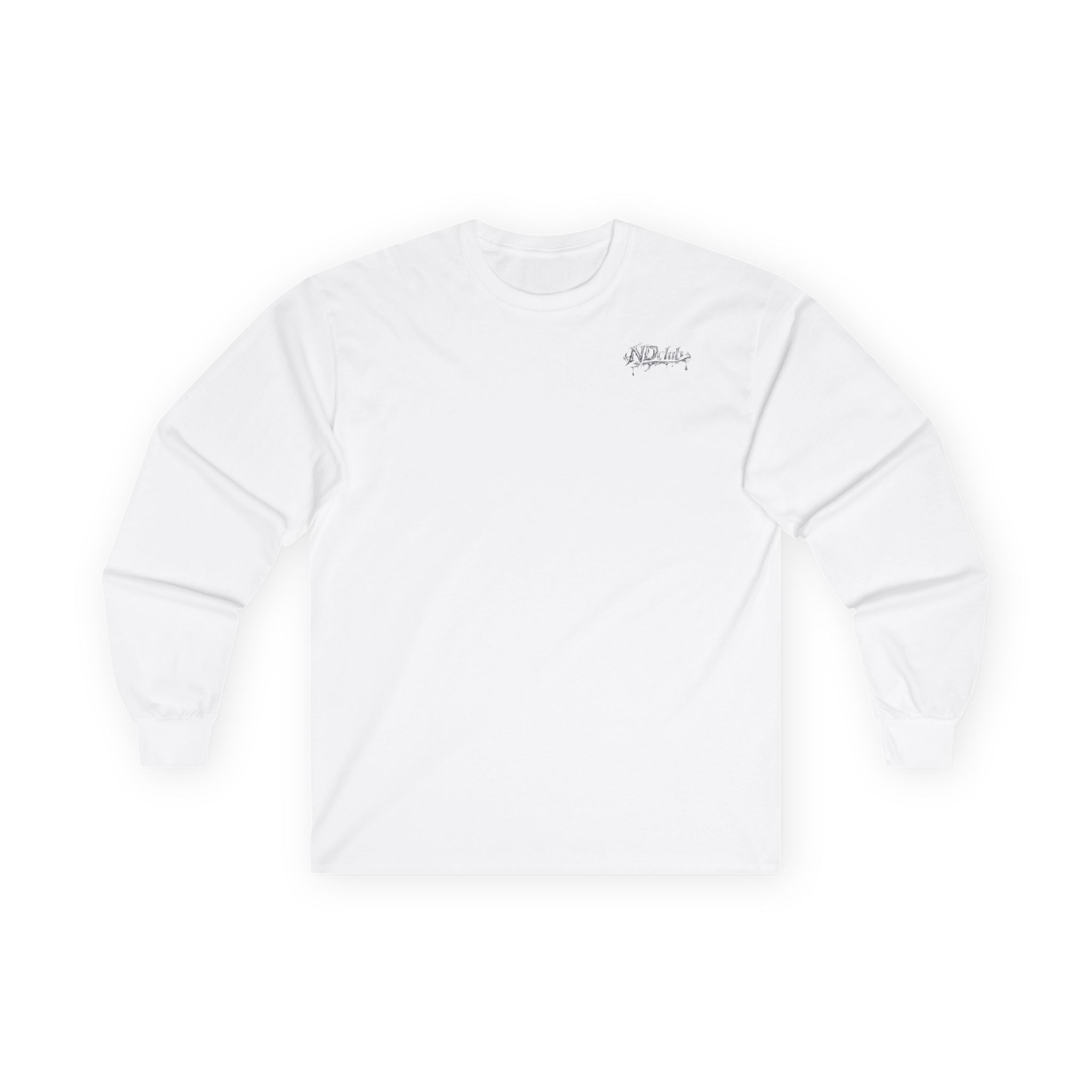 NDclub Long Sleeve Tee 100% cotton