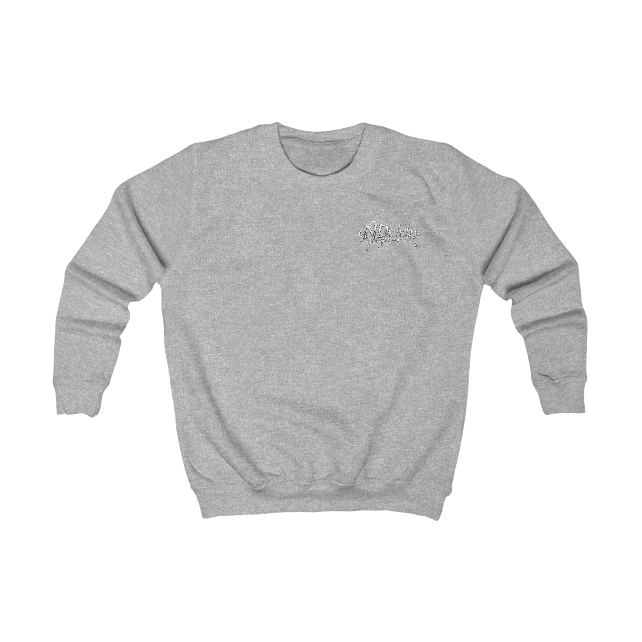 Kids White NDclub Sweatshirt