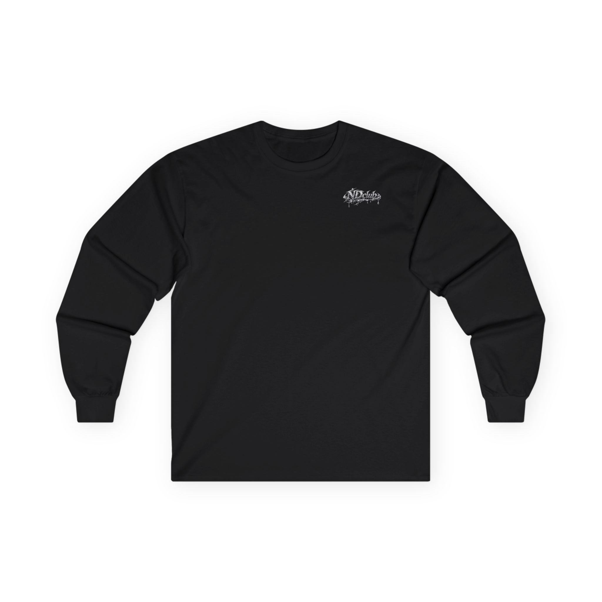 NDclub Long Sleeve Tee 100% cotton